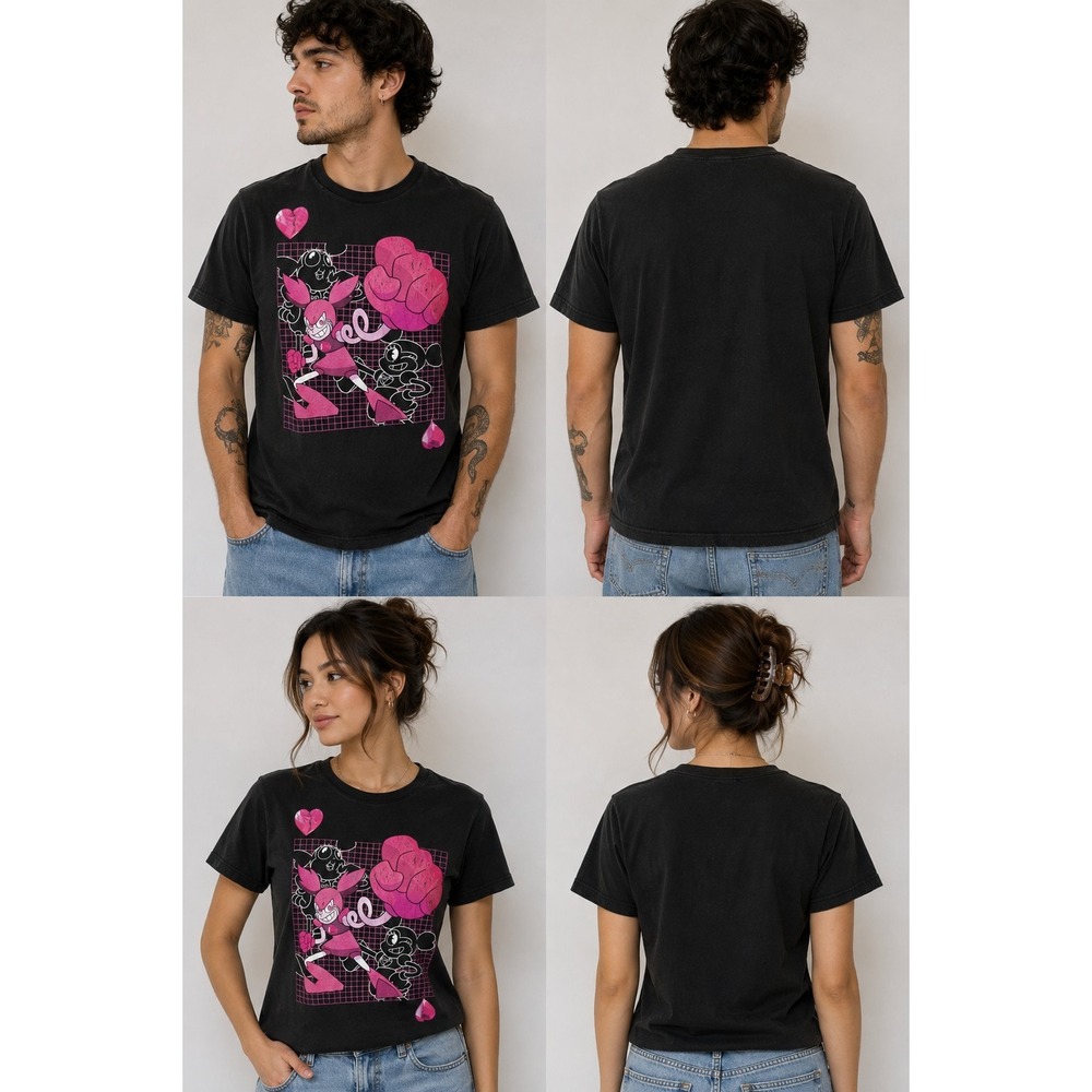 Cartoon Network Steven Universe Spinel Graphic T-Shirt Black Medium